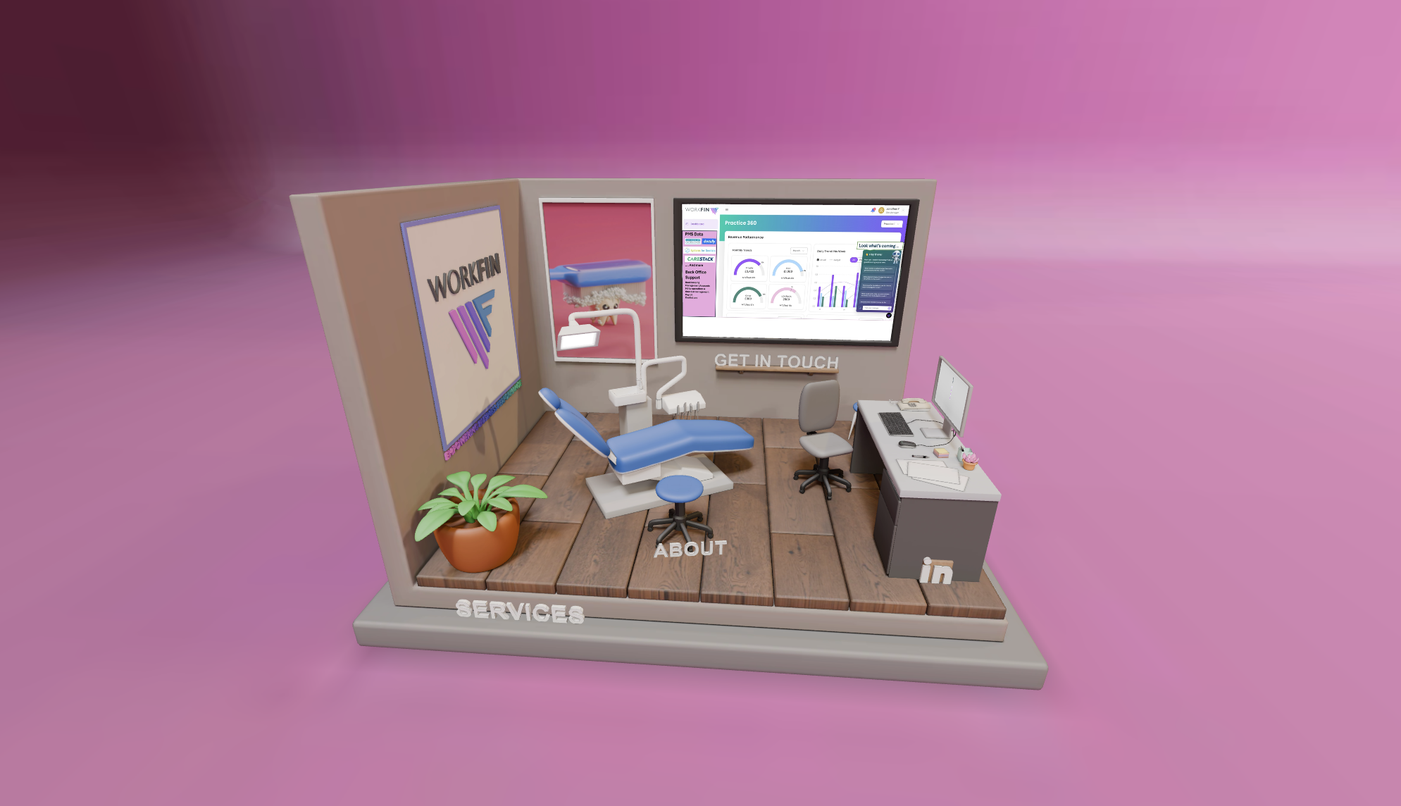 WorkFin — Dental Studio Website